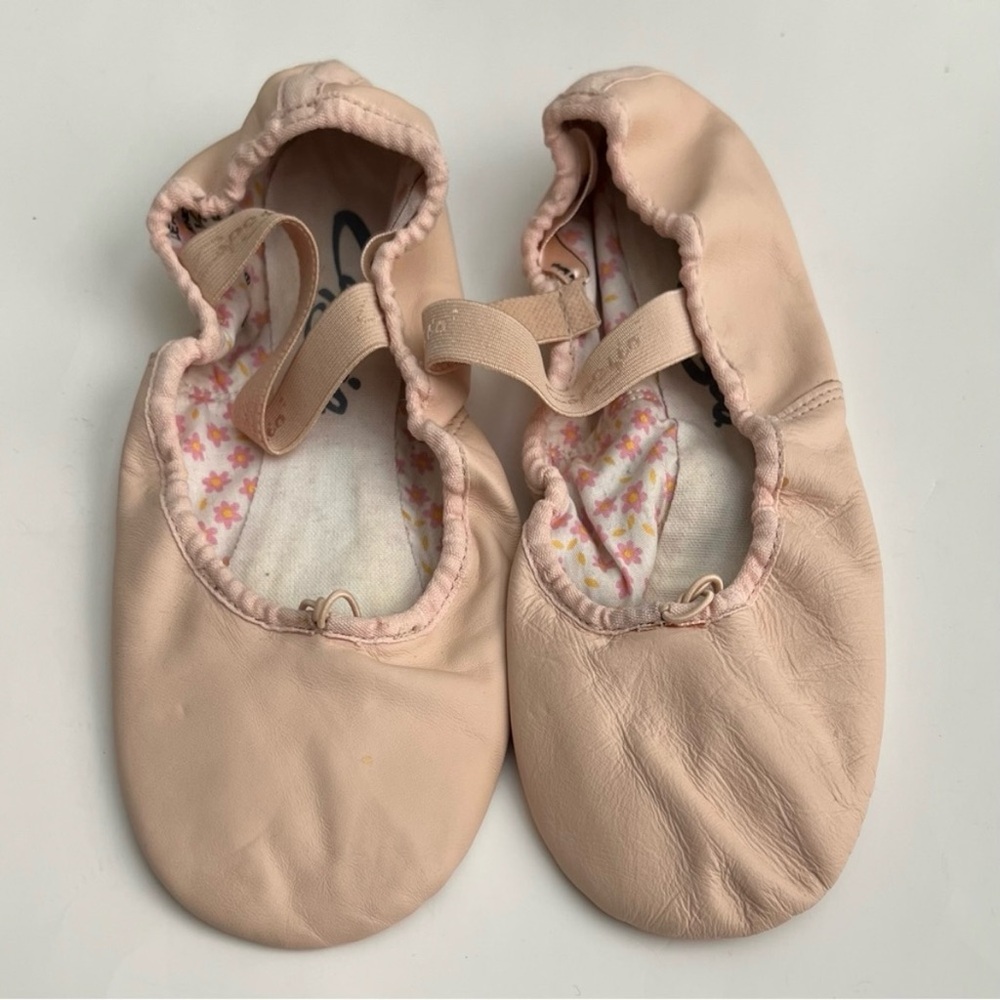 Capezio Daisy Ballet Shoe Adult 8.5 M Pink #205 Leather Full Sole Dance Slippers